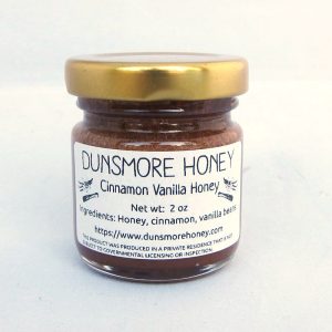 cinnamon vanilla 2oz Cinnamon Vanilla Honey (2 oz.)