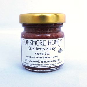 elderberry honey 2oz Elderberry Honey (2 oz.)
